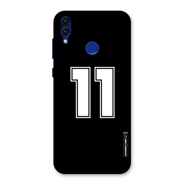 Number 11 Back Case for Honor 8C