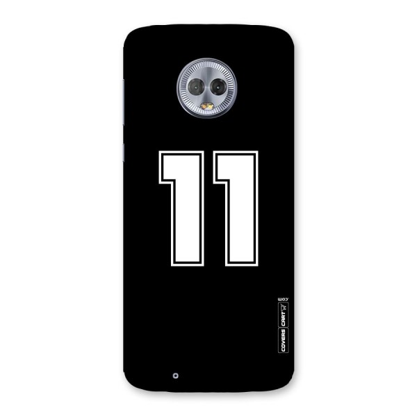 Number 11 Back Case for Moto G6