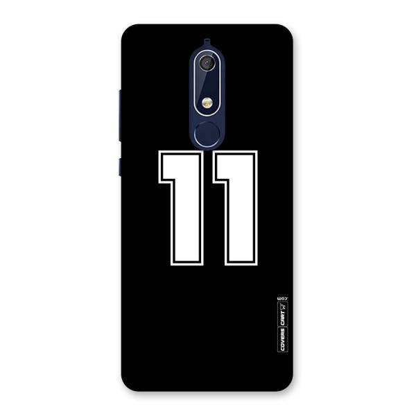 Number 11 Back Case for Nokia 5.1