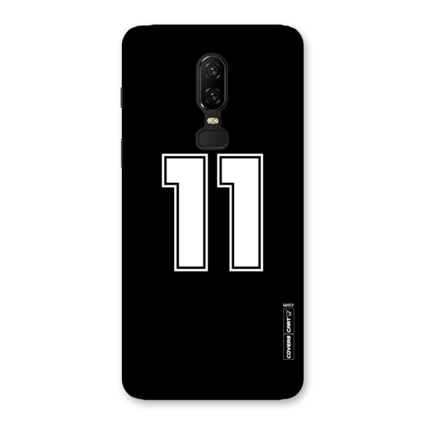 Number 11 Back Case for OnePlus 6