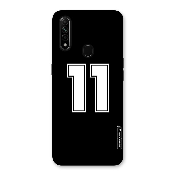 Number 11 Back Case for Oppo A31