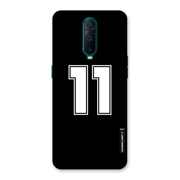 Number 11 Back Case for Oppo R17 Pro