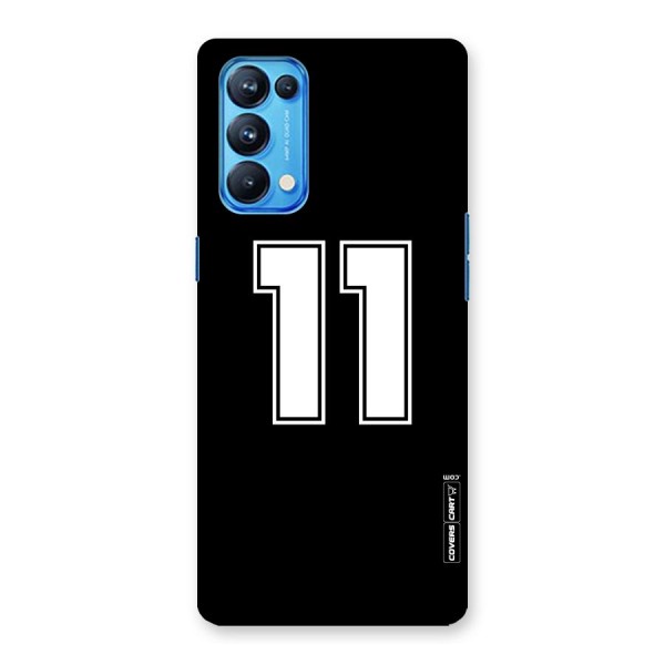 Number 11 Back Case for Oppo Reno5 Pro 5G