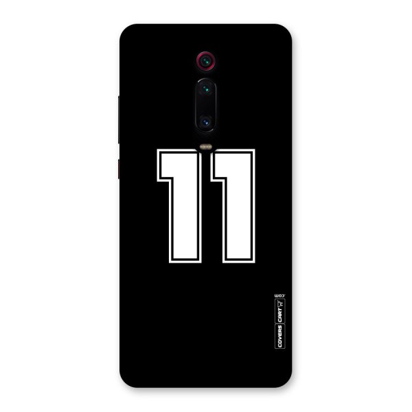 Number 11 Back Case for Redmi K20 Pro