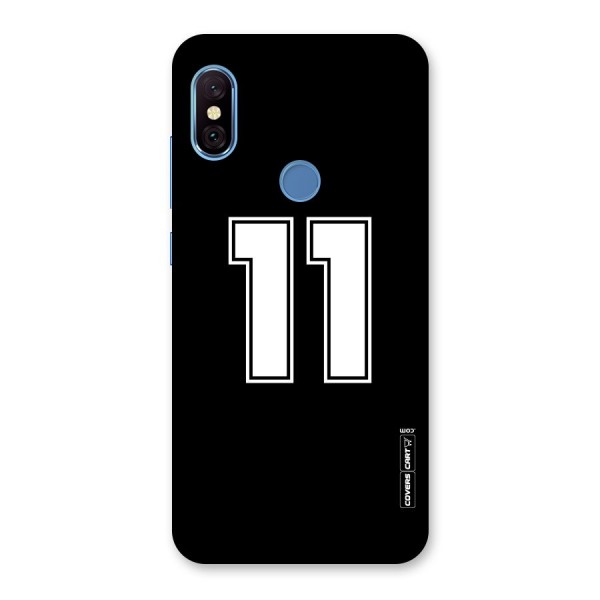 Number 11 Back Case for Redmi Note 6 Pro