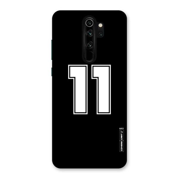 Number 11 Back Case for Redmi Note 8 Pro