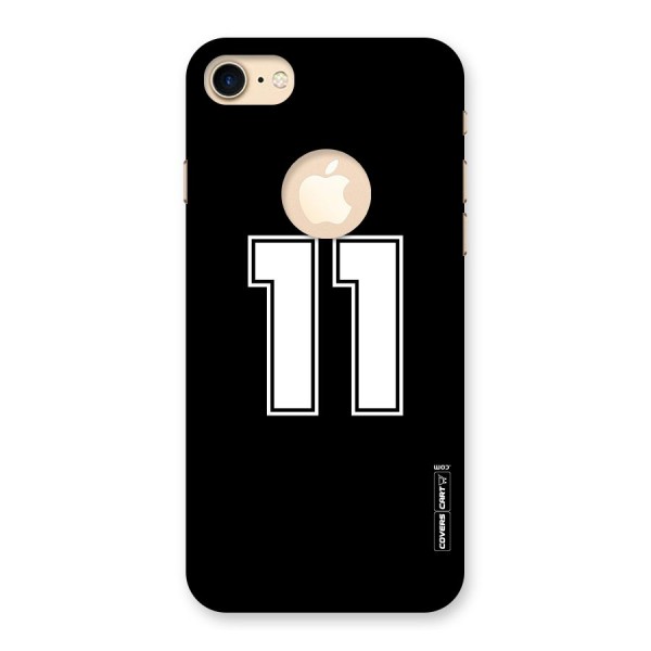 Number 11 Back Case for iPhone 8 Logo Cut