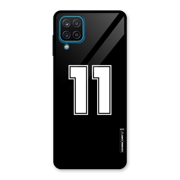 Number 11 Glass Back Case for Galaxy A12