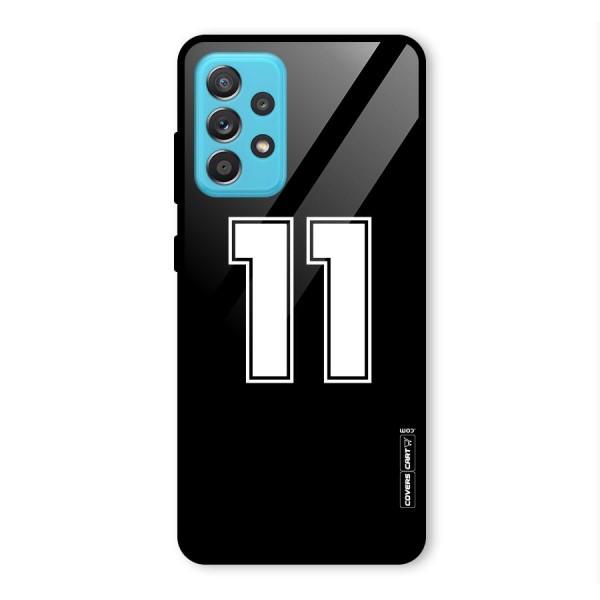 Number 11 Glass Back Case for Galaxy A52s 5G