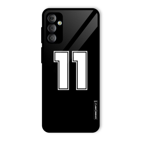 Number 11 Glass Back Case for Galaxy F23