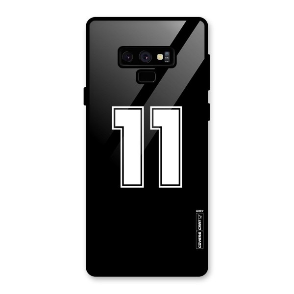 Number 11 Glass Back Case for Galaxy Note 9