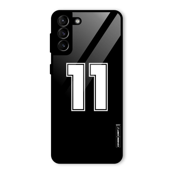 Number 11 Glass Back Case for Galaxy S21 Plus