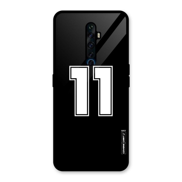 Number 11 Glass Back Case for Oppo Reno2 Z