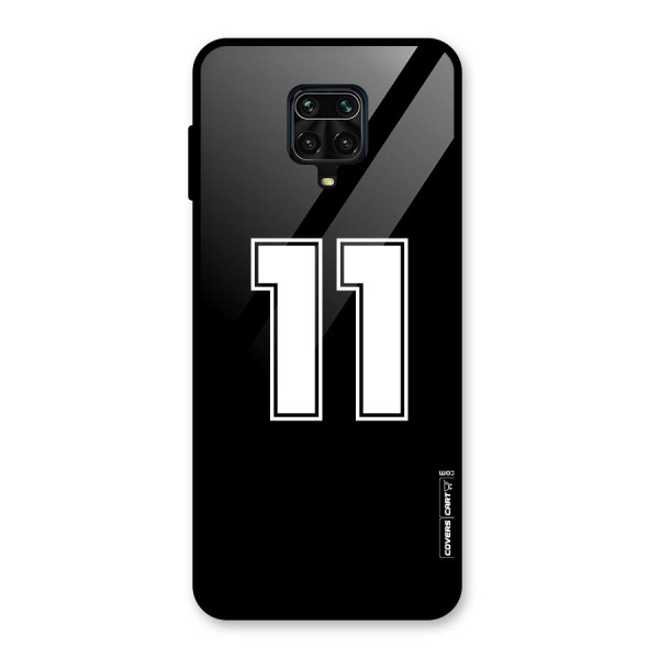 Number 11 Glass Back Case for Poco M2 Pro