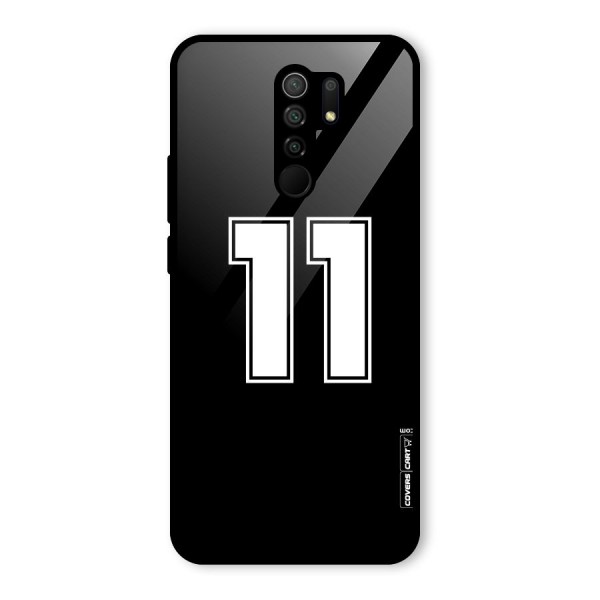 Number 11 Glass Back Case for Redmi 9 Prime