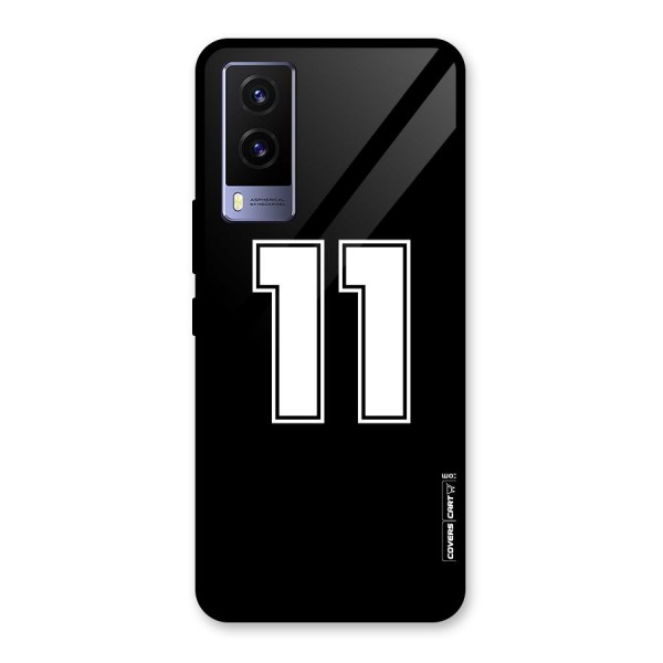 Number 11 Glass Back Case for Vivo V21e 5G