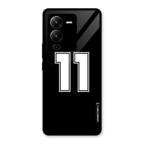 Number 11 Glass Back Case for Vivo V25 Pro