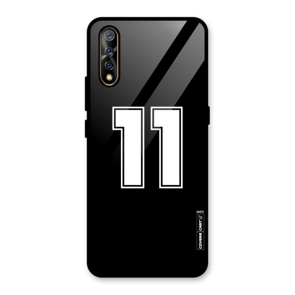 Number 11 Glass Back Case for Vivo Z1x