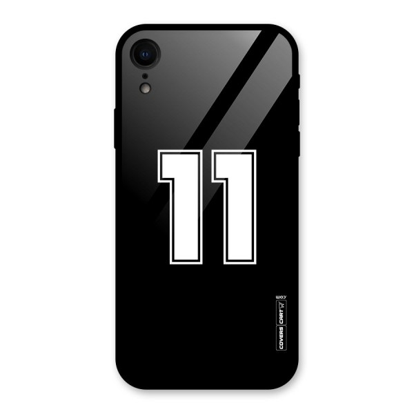 Number 11 Glass Back Case for XR