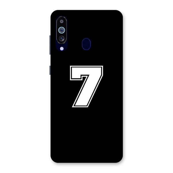 Number 7 Back Case for Galaxy A60