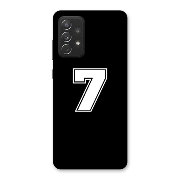 Number 7 Back Case for Galaxy A72