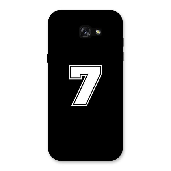 Number 7 Back Case for Galaxy A7 (2017)