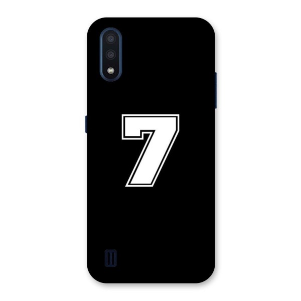 Number 7 Back Case for Galaxy M01