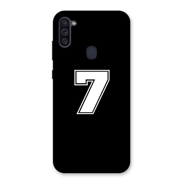 Number 7 Back Case for Galaxy M11