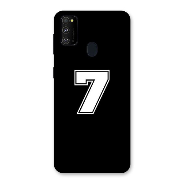 Number 7 Back Case for Galaxy M21