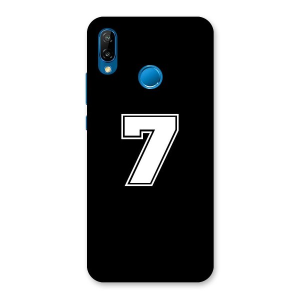 Number 7 Back Case for Huawei P20 Lite