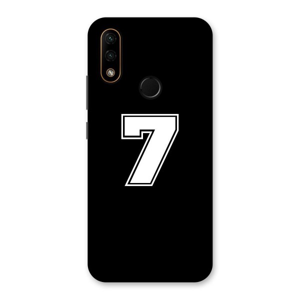 Number 7 Back Case for Lenovo A6 Note