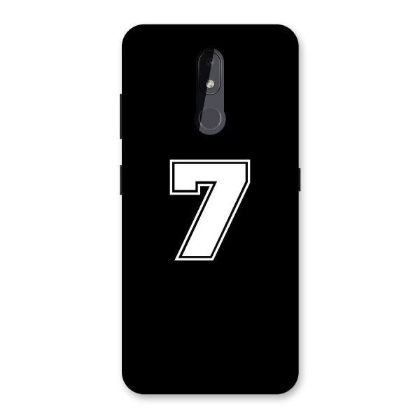 Number 7 Back Case for Nokia 3.2