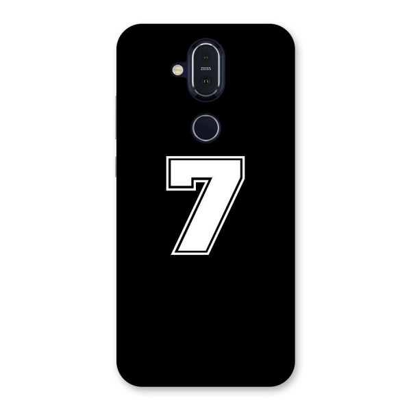 Number 7 Back Case for Nokia 8.1