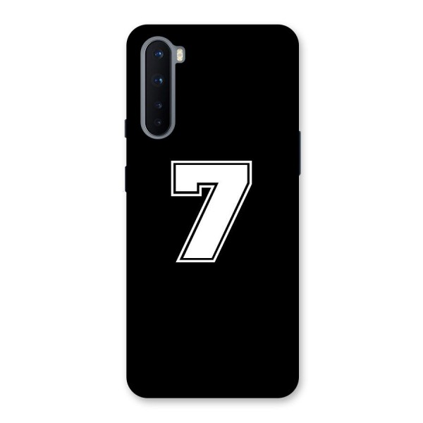 Number 7 Back Case for OnePlus Nord