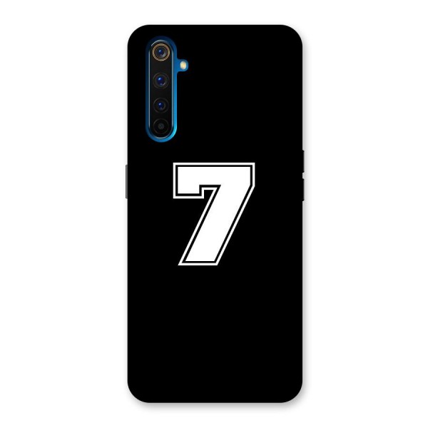 Number 7 Back Case for Realme 6 Pro