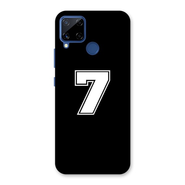 Number 7 Back Case for Realme C12