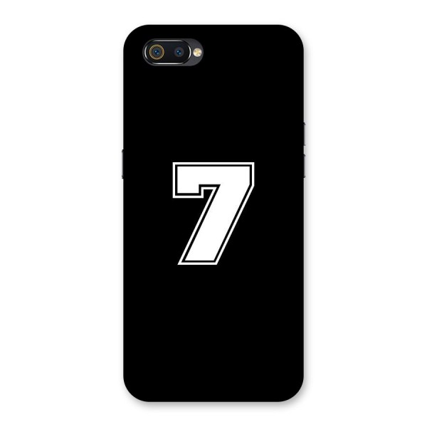 Number 7 Back Case for Realme C2