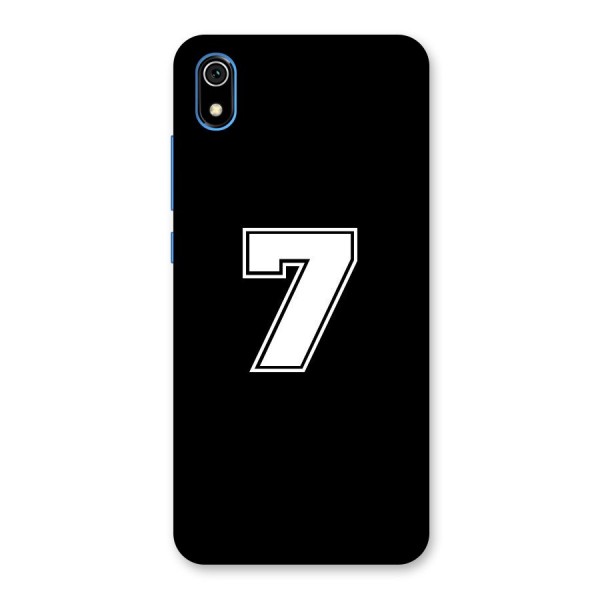 Number 7 Back Case for Redmi 7A