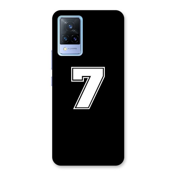 Number 7 Back Case for Vivo V21 5G