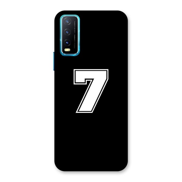 Number 7 Back Case for Vivo Y20i