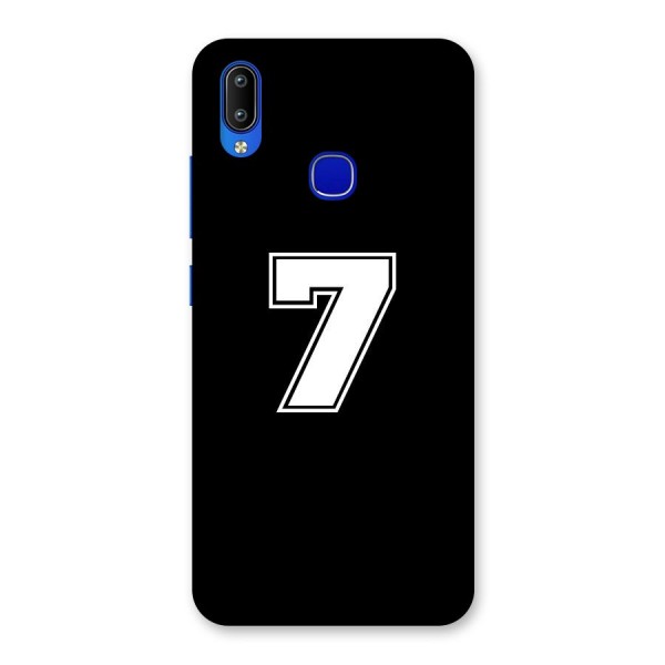 Number 7 Back Case for Vivo Y91