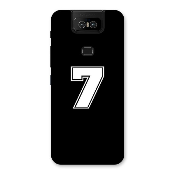 Number 7 Back Case for Zenfone 6z