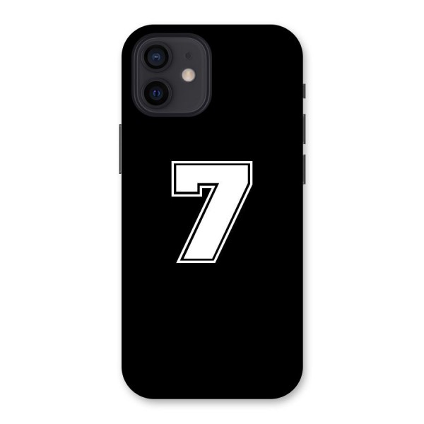 Number 7 Back Case for iPhone 12