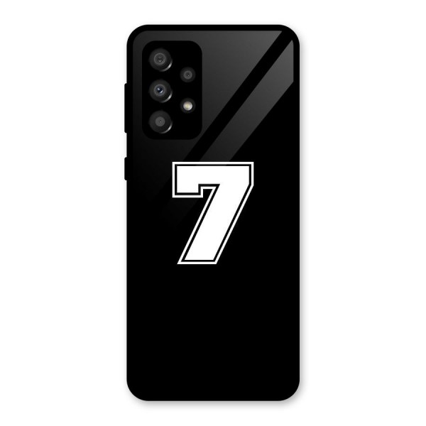 Number 7 Glass Back Case for Galaxy A32