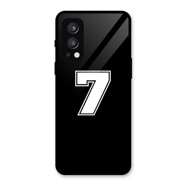 Number 7 Glass Back Case for OnePlus Nord 2 5G