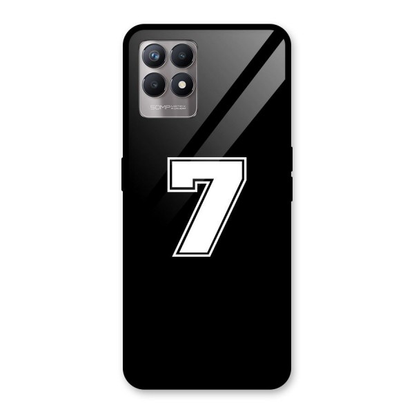 Number 7 Glass Back Case for Realme 8i