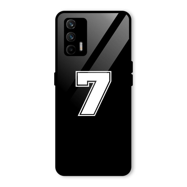 Number 7 Glass Back Case for Realme X7 Max