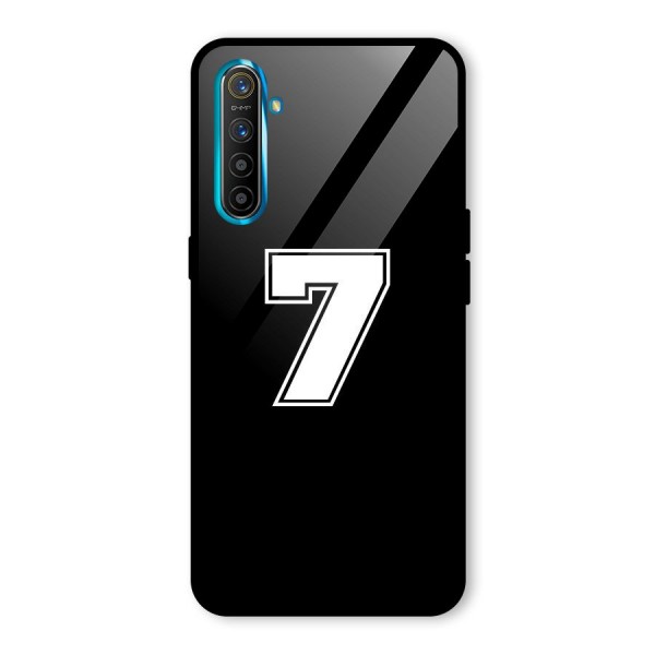 Number 7 Glass Back Case for Realme XT