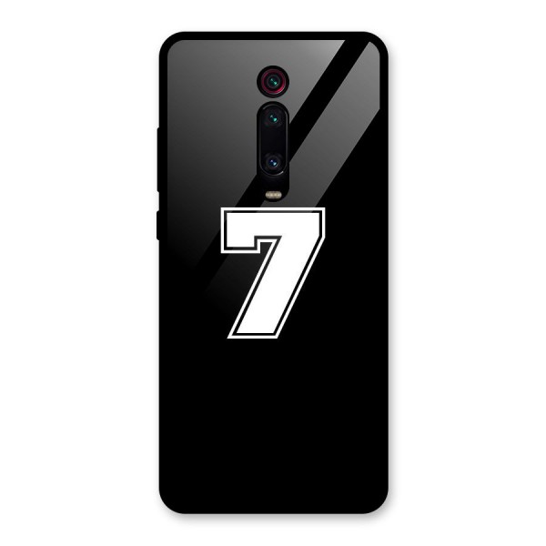 Number 7 Glass Back Case for Redmi K20 Pro