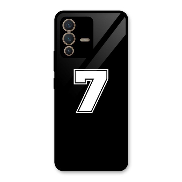 Number 7 Glass Back Case for Vivo V23 5G